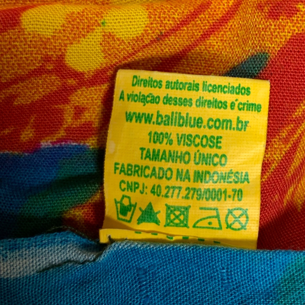 Sarong Brazil Good Condition - Picture 4 of 4